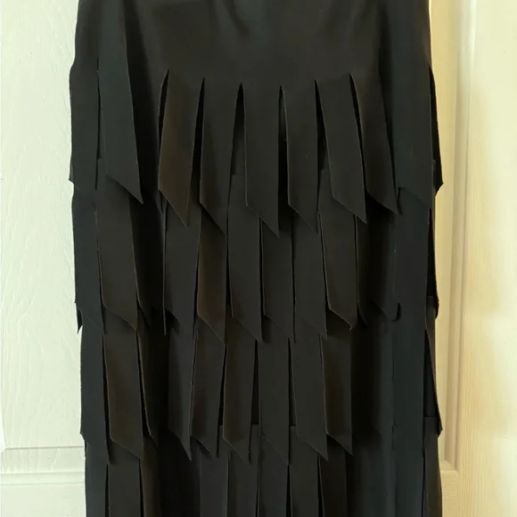 Tadashi Rag Skirt, Black, S Elastic Waist, NWOT - Picture 4 of 7